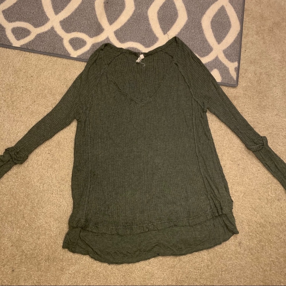 Free People Thermal / Henley Flow-y Top